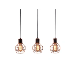 Подвесной светильник AZzardo Carron 3 Line AZ2141 copper