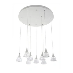 Подвесной светильник AZzardo Dalmatia 9 AZ3144 LED white