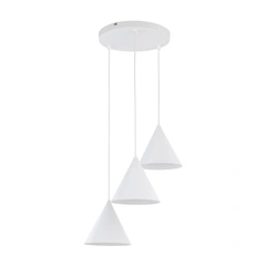Підвісний світильник TK-Lighting CONO WHITE 3 S 10012