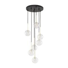 Підвісний світильник TK-Lighting NILOS BLACK/GOLD 7 5362