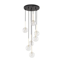 Підвісний світильник TK-Lighting NILOS BLACK/GOLD 7 5362