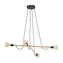 Підвісний світильник TK-Lighting HELIX WOOD 4 4952