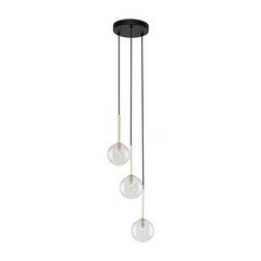 Підвісний світильник TK-Lighting NILOS BLACK/GOLD 3 5942
