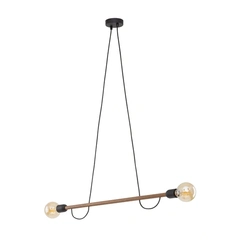 Підвісний світильник TK-Lighting HELIX WOOD ORZECH 2 4948