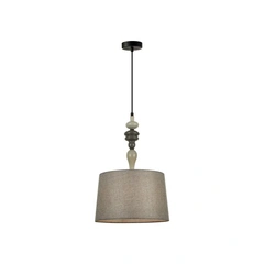 Люстра Italux PND-22374A-BK Nerom E27 1x60W IP20