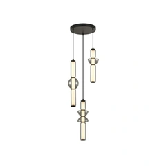 Люстра Italux PND-27372-3A-57W-BK Bruni Led 3x57W 3000K 6638Lm IP20 Bk