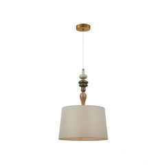 Люстра Italux PND-84678A-AB Moren E27 1x60W IP20 Bronze