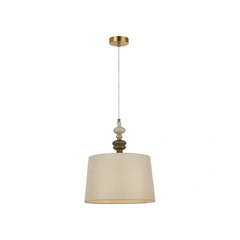 Люстра Italux PND-84678B-AB Moren E27 1x60W IP20 Bronze