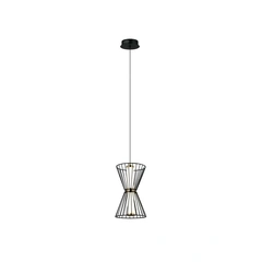 Підвісний світильник Italux PND-63849-2-BK Sanke Led 2x8W 3000K 380Lm IP20 Bk