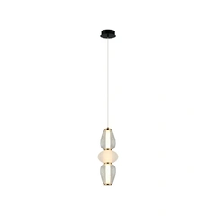 Підвісний світильник Italux PND-74937-3-BK Gastel Led 3x16W 3000K 1000Lm IP20 Wh