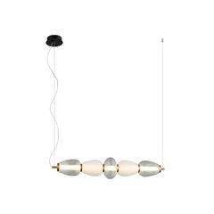 Підвісний світильник Italux PND-74937-5-BK Gastel Led 5x22W 3000K 1500Lm IP20 Wh