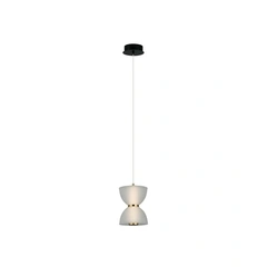Підвісний світильник Italux PND-83949-1-BK Tica Led 1x8W 3000K 430Lm IP20 Wh