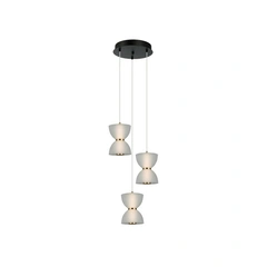Підвісний світильник Italux PND-83949-3-BK Tica Led 3x22W 3000K 950Lm IP20 Wh