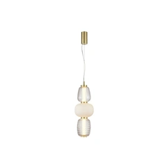 Підвісний світильник Italux PND-98374-28W-GD Eris Led 1x28W 3000K 3748Lm IP20 Gold