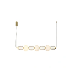Підвісний світильник Italux PND-98374-42W-GD Eris Led 1x42W 3000K 7029Lm IP20 Gold