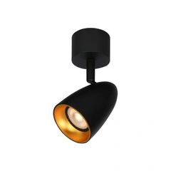 Спот Italux SPL-36748-1R-BK-GD Tino GU10 1x10W IP20 Bk
