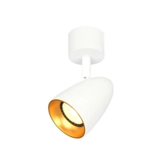 Спот Italux SPL-36748-1R-WH-GD Tino GU10 1x10W IP20 Wh