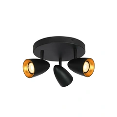 Спот Italux SPL-36748-3R-BK-GD Tino GU10 3x10W IP20 Bk