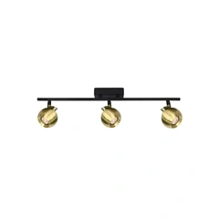 Спот Italux SPL-45379-3R-BK-GD Lafin GU10 3x10W IP20 Gold