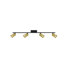 Спот Italux SPL-46829-4-BK-GD Tris GU10 4x10W IP20 Gold