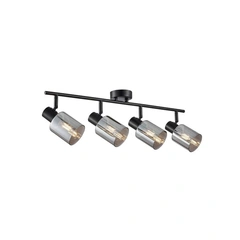 Спот Italux SPL-65342-4-BK-SG Santia E14 4x40W IP20