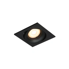 Точковий світильник Italux DL-26451-GU10-BK Ponar GU10 1x10W IP20 Bk