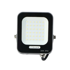 Вуличний світильник Italux FD-27253-20W світильник Led 1x20W 4000K 1800Lm  IP65 Bk
