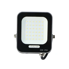 Вуличний світильник Italux FD-27253-20W світильник Led 1x20W 4000K 1800Lm  IP65 Bk
