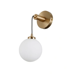 Бра Italux WL-54456-1-HB Perlos G9 1x5W IP20 Brass