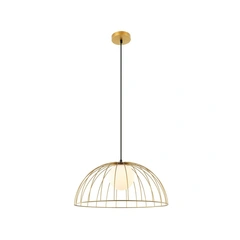 Підвісний світильник Italux MDM-3761/1L Louis E27 1x40W IP20 Gold