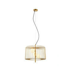 Підвісний світильник Italux MDM-3937/3 Daren G9 3x25W IP20 Gold