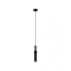 Підвісний світильник Italux PND-14290-1-BRO-BK Isidora GU10 1x25W IP20 Bl