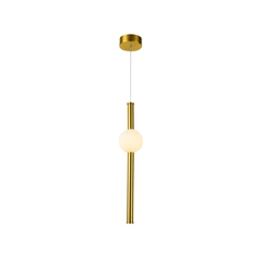 Підвісний світильник Italux PND-16357-C-1 Halling Led 1x10W 3000K 777Lm IP20 Gold