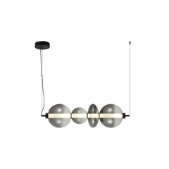 Підвісний світильник Italux PND-24352-36W-BK-SG Sonte Led 1x36W 3000K 4425Lm IP20 Bl