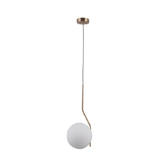Підвісний світильник Italux PND-3300-1-HBR Carimi E27 1x5W IP20 Gold