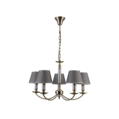 Підвісний світильник Italux PND-43272-5 Zanobi E14 5x40W IP20 Grey
