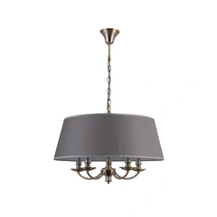 Підвісний світильник Italux PND-43272-5A Zanobi E14 5x40W IP20 Grey