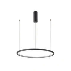 Підвісний світильник Italux PND-56135B-080RPP-BK-3KS4K-TRDIMM Vinola Led 1x48W 3000K-4000K 3840Lm IP20