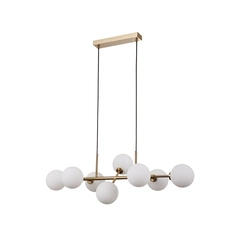 Підвісний світильник Italux PND-66463-8-HB Mirellio G9 8x5W IP20 Gold