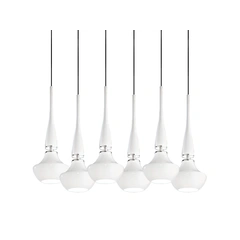 Люстра AZzardo TASOS 6 AZ1883 (MD2095-6-WH)