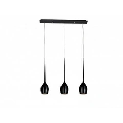 Підвісний світильник Azzardo MD1288B-3BK IZZA 3 pendant black (AZ2321)