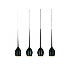 Підвісний світильник Azzardo MD1288B-4BL IZZA 4 pendant black (AZ0100)