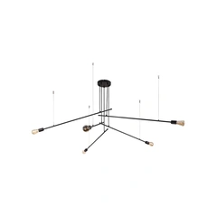 Люстра Nowodvorski 9127 Pile E27 5x60W IP20 Bl