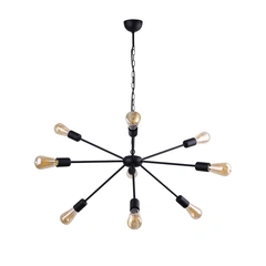 Люстра Nowodvorski 9734 Rod E27 9x60W IP20 Bl