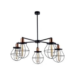 Люстра Nowodvorski 9738 Manufacture E27 5x60W IP20 Bl