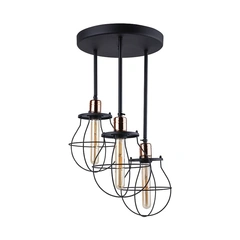 Люстра Nowodvorski 9740 Manufacture E27 3x60W IP20 Bl