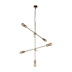 Подвесной светильник Nowodvorski 9076 Sticks E27 5x60W IP20 Gold