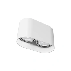 Точковий світильник Nowodvorski 9241 Oval GU10 2x75W IP20 Wh