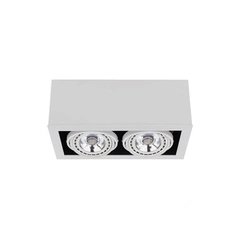 Точечный светильник Nowodvorski 9472 Box GU10, ES111 2x15W IP20 Wh