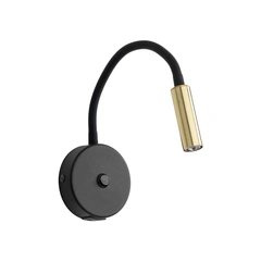 Настінний світильникTK-Lighting LAGOS BLACK/GOLD USB 10201